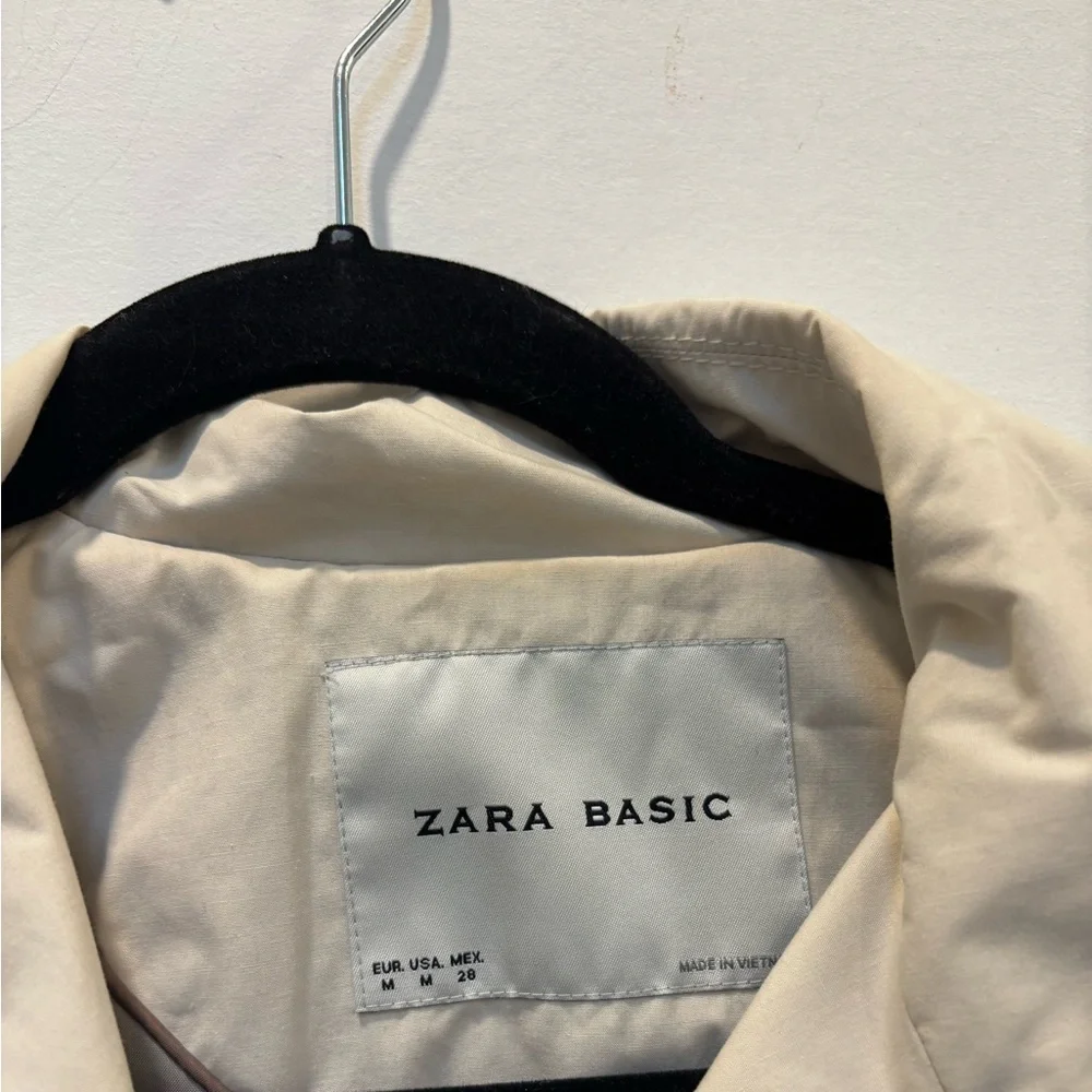 ZARA | BASIC DRESS COAT | size medium - Picture 4 of 7